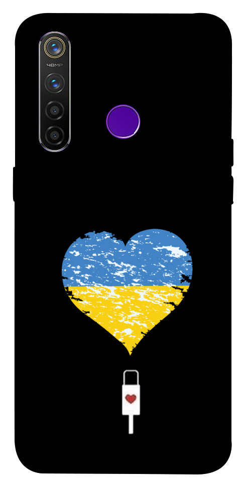 Чехол З Україною в серці для Realme 5 Pro