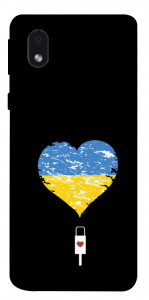 Чехол З Україною в серці для Samsung Galaxy M01 Core