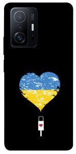 Чехол З Україною в серці для Xiaomi 11T