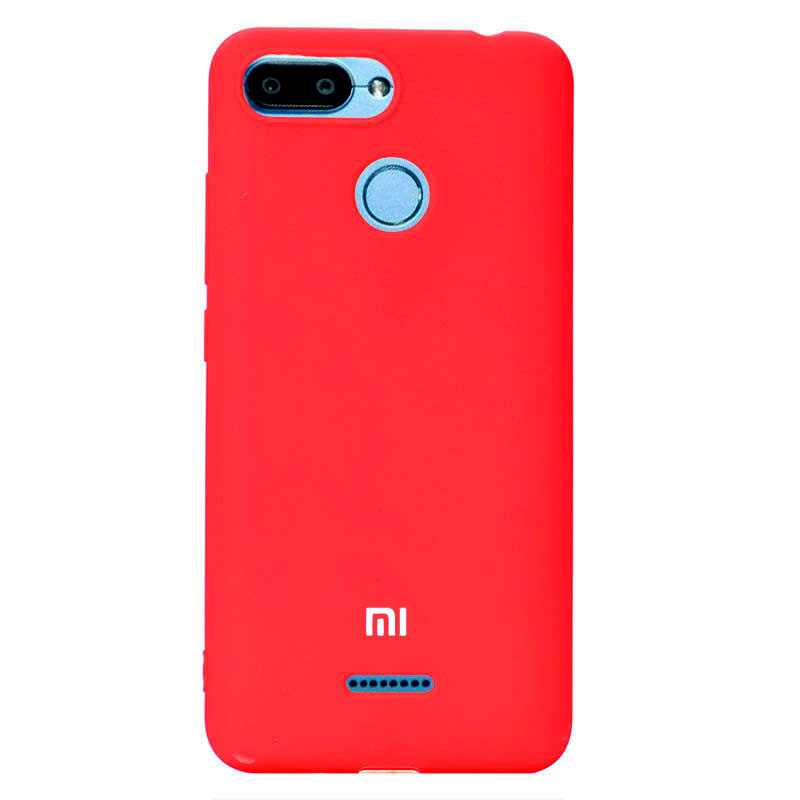 

Чехол Silicone Cover (AA) для Xiaomi Redmi 6 (Красный / Red) 622879