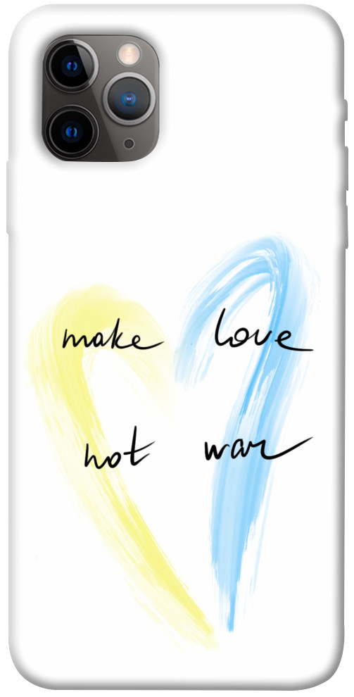 Чехол Make love not war для iPhone 11 Pro