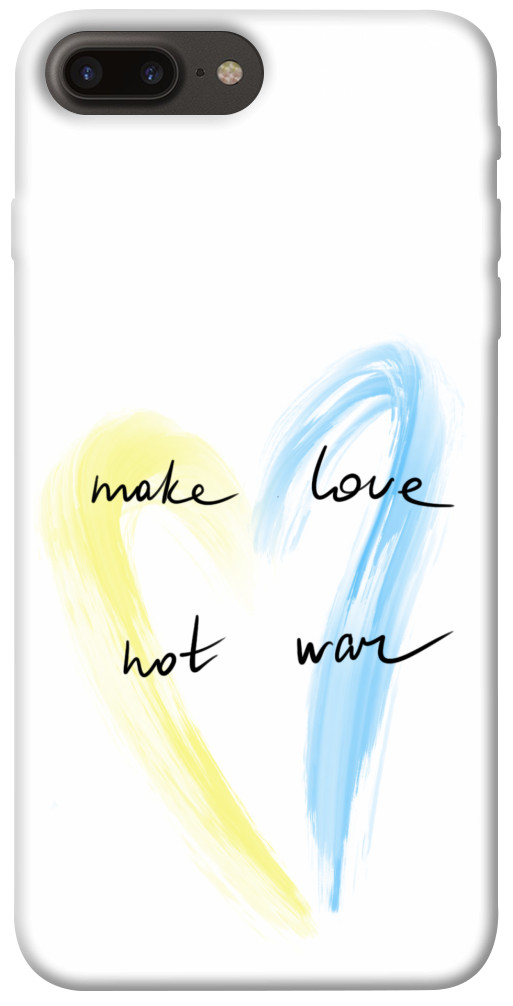 Чохол Make love not war для iPhone 7 Plus