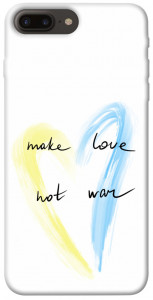 Чехол Make love not war для iPhone 8 plus (5.5")