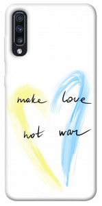 Чохол Make love not war для Galaxy A70 (2019)