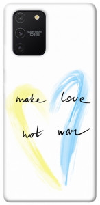 Чехол Make love not war для Galaxy S10 Lite (2020)