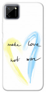 Чохол Make love not war для Realme C11
