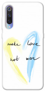 Чехол Make love not war для Xiaomi Mi 9