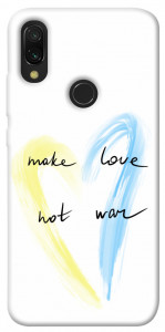 Чехол Make love not war для Xiaomi Redmi 7