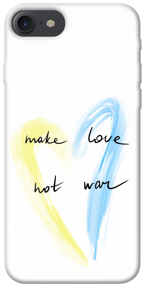 Чехол Make love not war для iPhone 8
