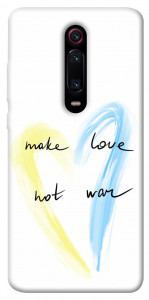 Чехол Make love not war для Xiaomi Mi 9T Pro