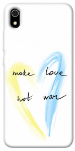 Чехол Make love not war для Xiaomi Redmi 7A