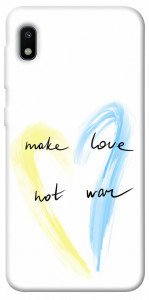 Чехол Make love not war для Galaxy A10 (A105F)