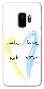 Чехол Make love not war для Galaxy S9