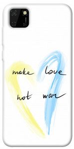 Чохол Make love not war для Huawei Y5p