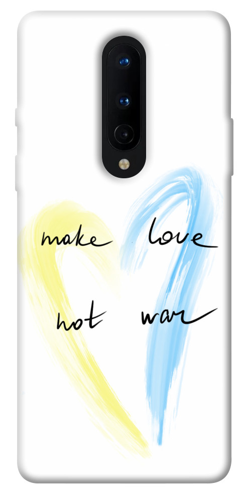 Чехол Make love not war для OnePlus 8