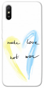 Чохол Make love not war для Xiaomi Redmi 9A