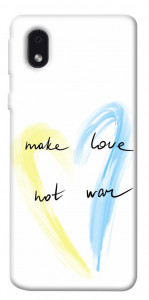Чехол Make love not war для Samsung Galaxy M01 Core