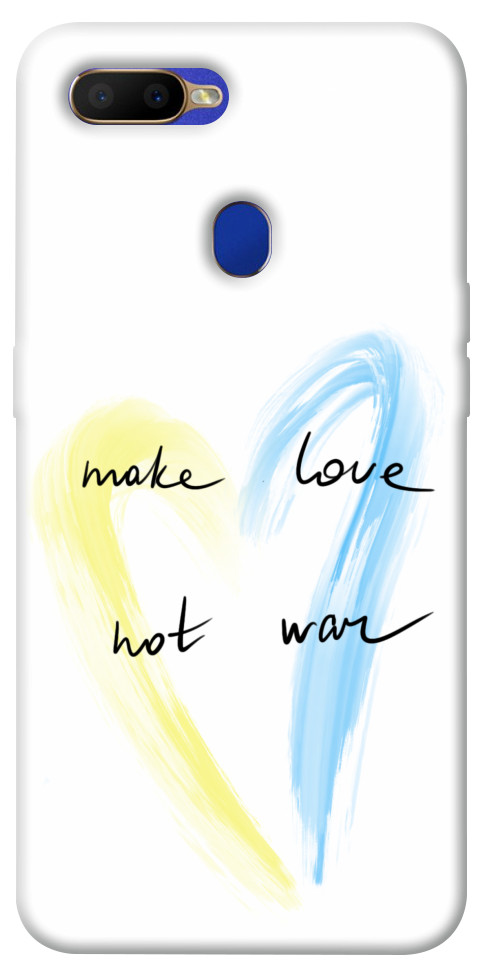 Чехол Make love not war для Oppo A5s