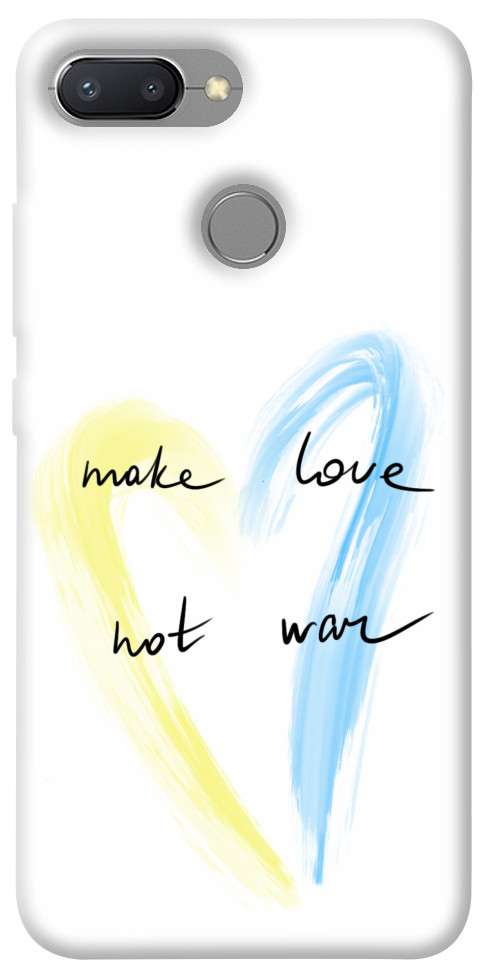 

Чохол Make love not war для Xiaomi Redmi 6 1313041