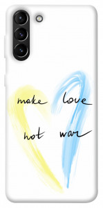 Чохол Make love not war для Galaxy S21+