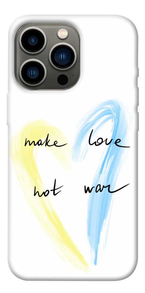 Чехол Make love not war для iPhone 13 Pro