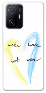 Чохол Make love not war для Xiaomi 11T