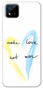 Чохол Make love not war для Realme C11 (2021)