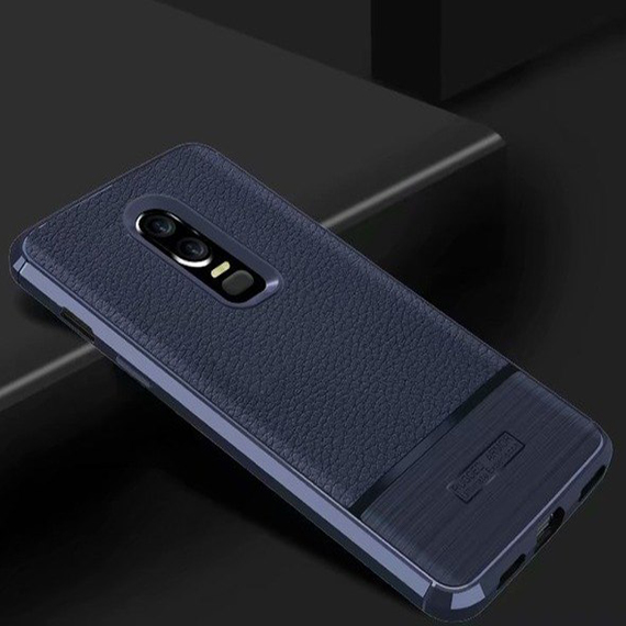TPU чехол Rugged Armor для OnePlus 6 (Синий)