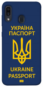 Чохол Паспорт українця для Samsung Galaxy A30