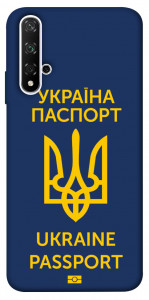 Чехол Паспорт українця для Huawei Honor 20