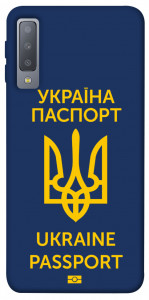 Чехол Паспорт українця для Galaxy A7 (2018)