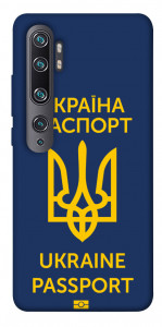 Чехол Паспорт українця для Xiaomi Mi Note 10 Pro