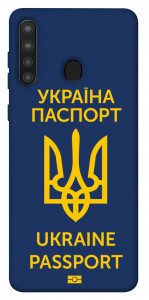 Чехол Паспорт українця для Galaxy A21