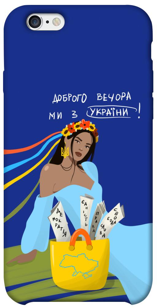 Чехол Україночка для iPhone 6