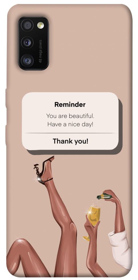 

Чохол Beautiful reminder для Galaxy A41 (2020) 1317910