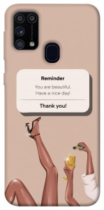 Чохол Beautiful reminder для Galaxy M31 (2020)