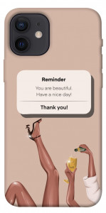Чохол Beautiful reminder для iPhone 12
