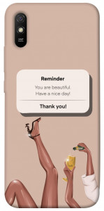 Чохол Beautiful reminder для Xiaomi Redmi 9A
