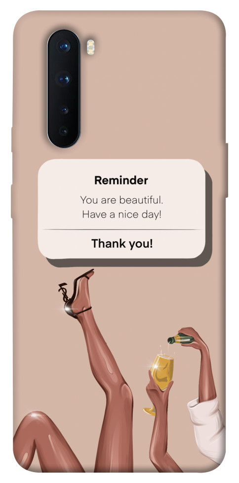 

Чохол Beautiful reminder для OnePlus Nord 1318034