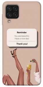 Чехол Beautiful reminder для Galaxy A22 4G