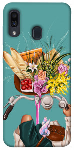 Чехол Весенние цветы для Samsung Galaxy A30