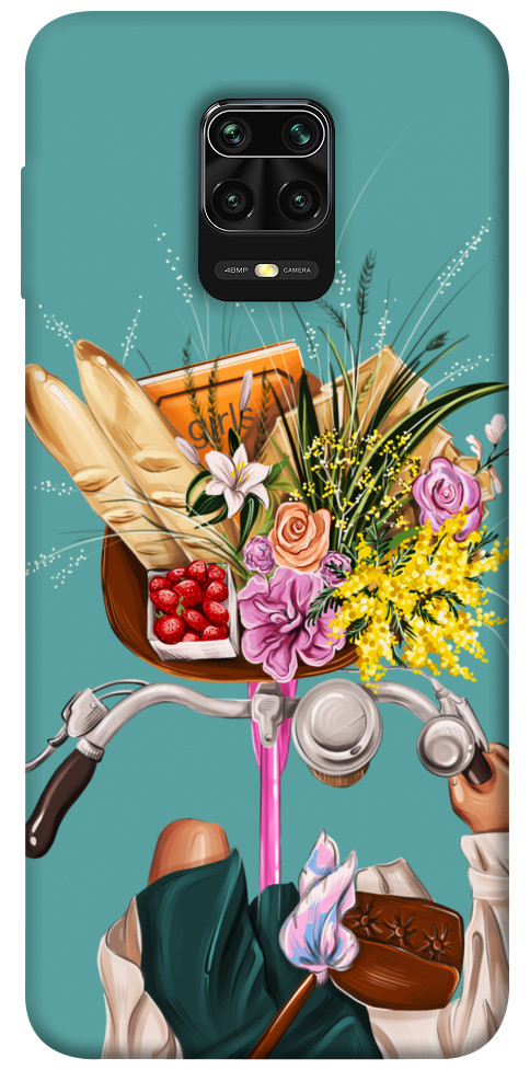 Чехол Весенние цветы для Xiaomi Redmi Note 9 Pro