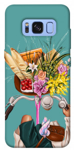 Чехол Весенние цветы для Galaxy S8 (G950)