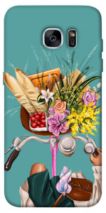 Чехол Весенние цветы для Galaxy S7 Edge
