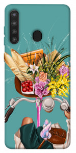 Чехол Весенние цветы для Galaxy A21