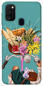 Чехол Весенние цветы для Samsung Galaxy M30s