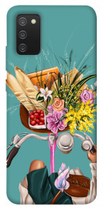 Чехол Весенние цветы для Galaxy A02s