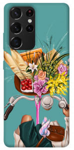 Чехол Весенние цветы для Galaxy S21 Ultra