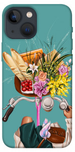 Чехол Весенние цветы для iPhone 13 mini