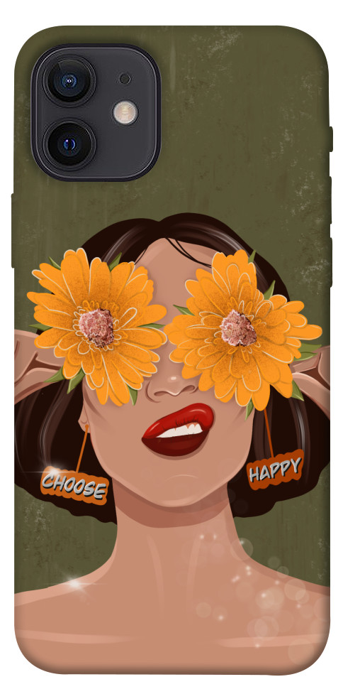 Чохол Choose happiness для iPhone 12